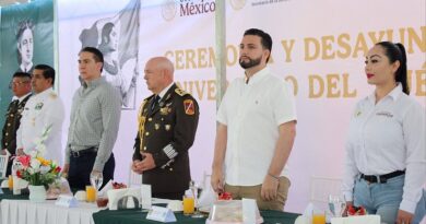 Alcalde Luis Munguía conmemora el 113 Aniversario del Ejército Mexicano