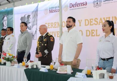 Alcalde Luis Munguía conmemora el 113 Aniversario del Ejército Mexicano